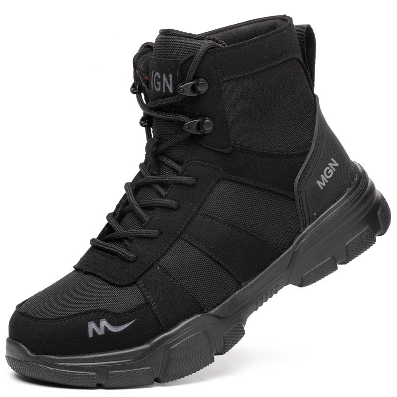 Dajingkj stalen neus schoenen voor heren lichtgewicht waterdichte heren werkveiligheidsschoenen sneakers industriële bouw outdoor werklaarzen, 42 EU Dajingkj stalen neus schoenen voor heren lichtgewicht waterdichte heren werkveiligheidsschoenen sneakers industriële bouw outdoor werklaarzen, 42 EU