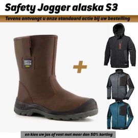 Safety Jogger Alaska S3 werklaars SIR actie