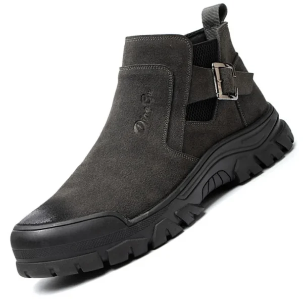 Onverwoestbare Mannen Veiligheidsschoenen Industrieel