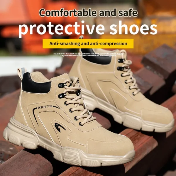 Winter Veiligheidsschoenen Met Bontvoering 3