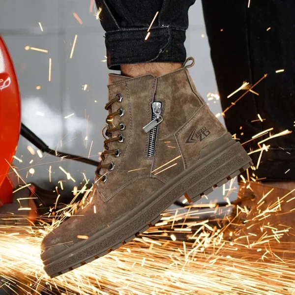 Lasschoenen Staalneus Veiligheidssneakers Heren 4