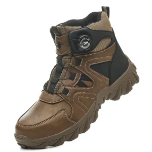 Lederen Onverwoestbare Veiligheidssneakers Heren