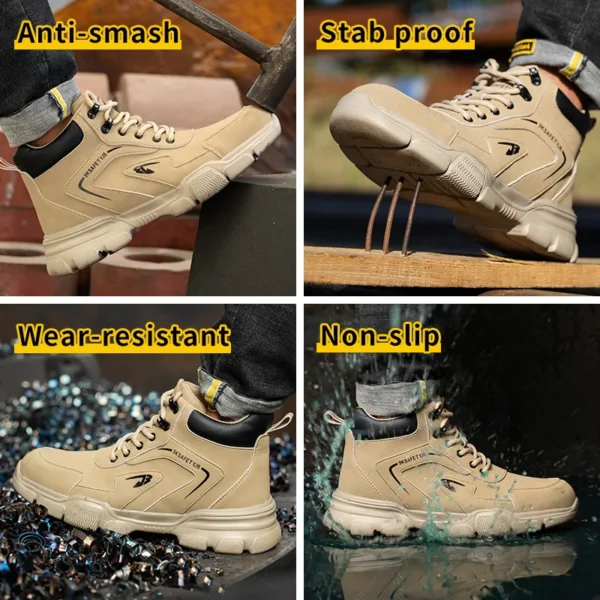 Winter Veiligheidsschoenen Met Bontvoering 2